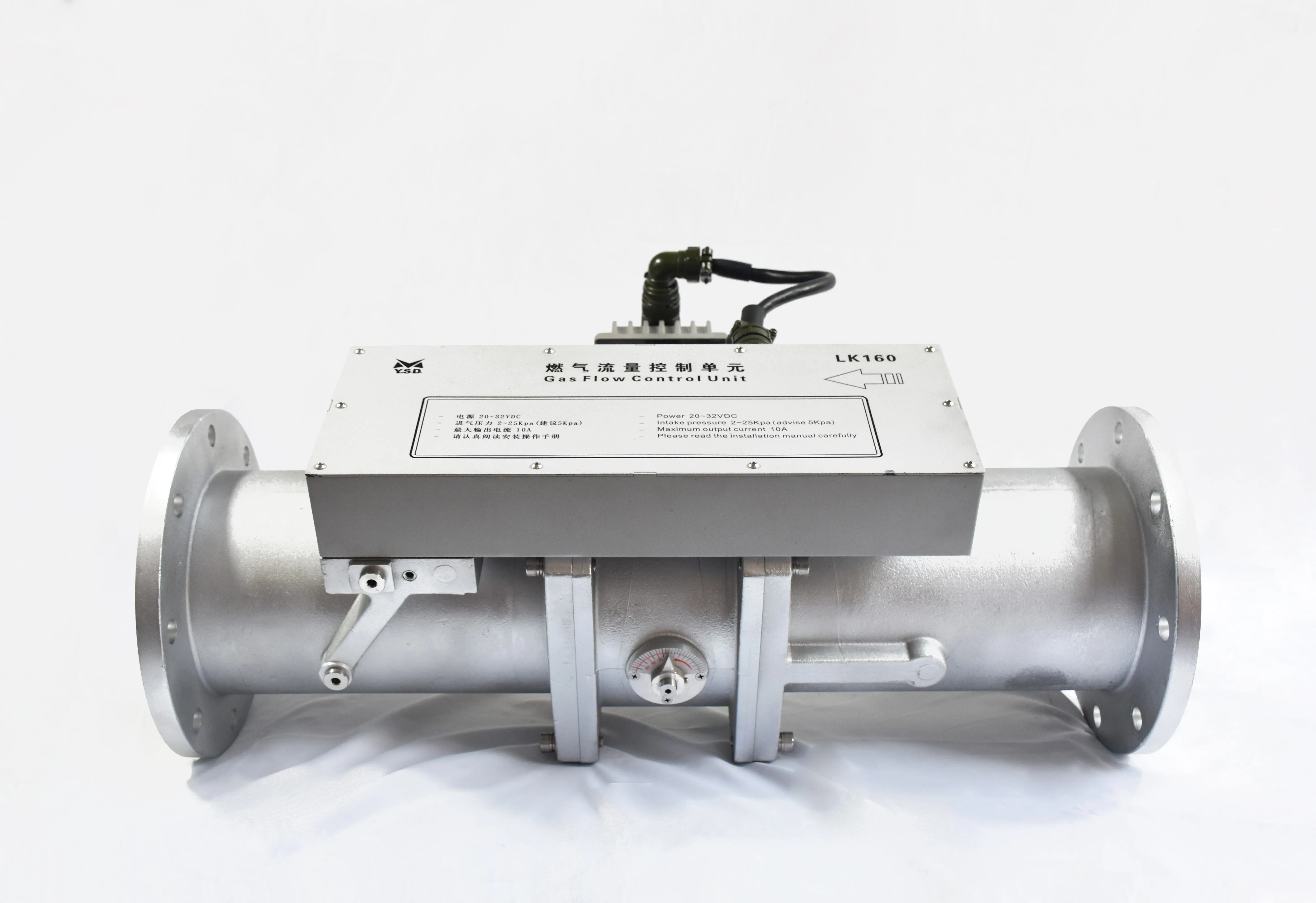 woodward Gas metering valve Tecjet 160 plus for Jenbacher, MWM, CAT MAN Gas generator flow meter integrated throttle body valve