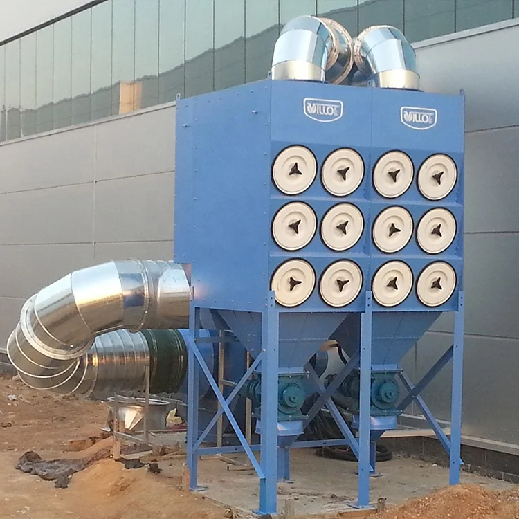 VILLO Hardware Factory Metal Working Industrial Central Dust Extraction System