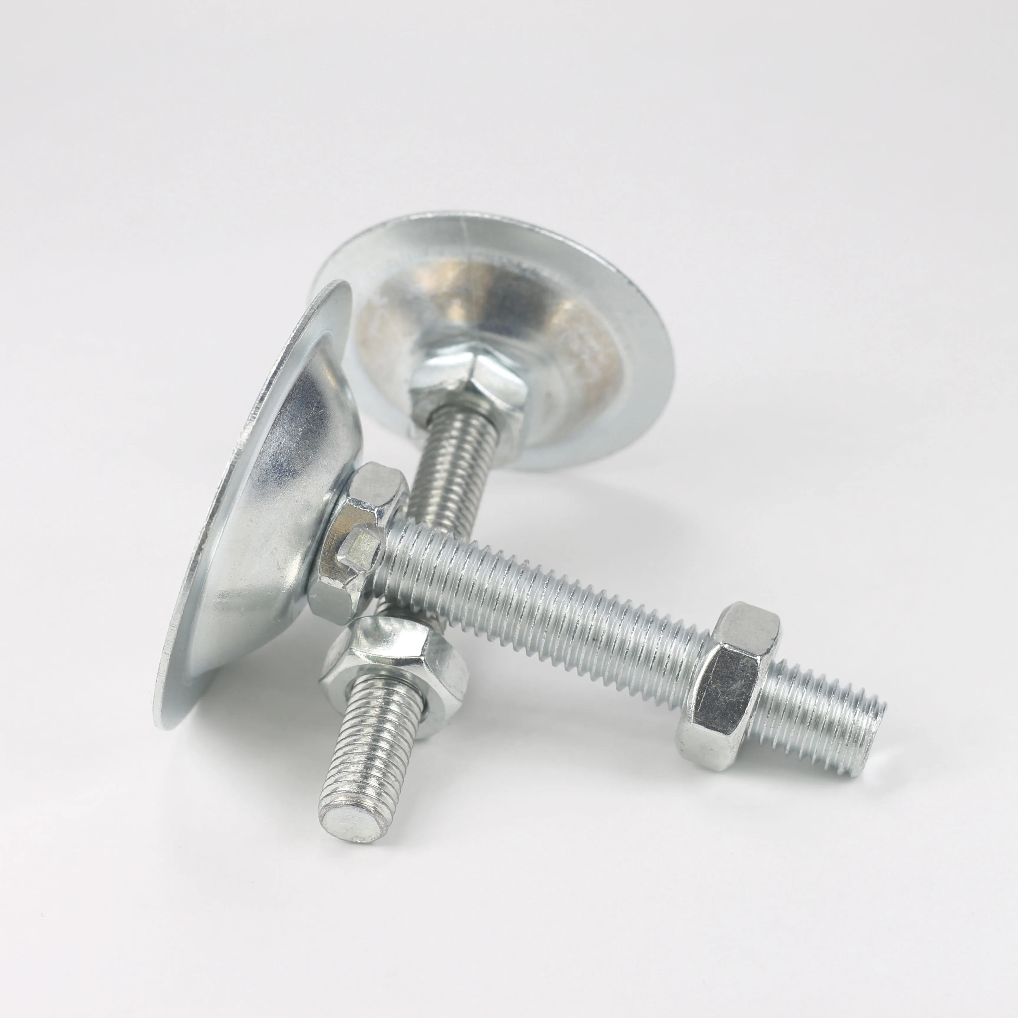Wholesale Light Duty Height Adjustable M10 M12 Self Screw Leveling Feet With Trumpet type Furniture