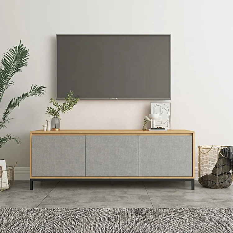 Wholesale Media Entertainment Console Unit Living Room Bedroom Modern Furniture Wooden Tv Stand Cabinet