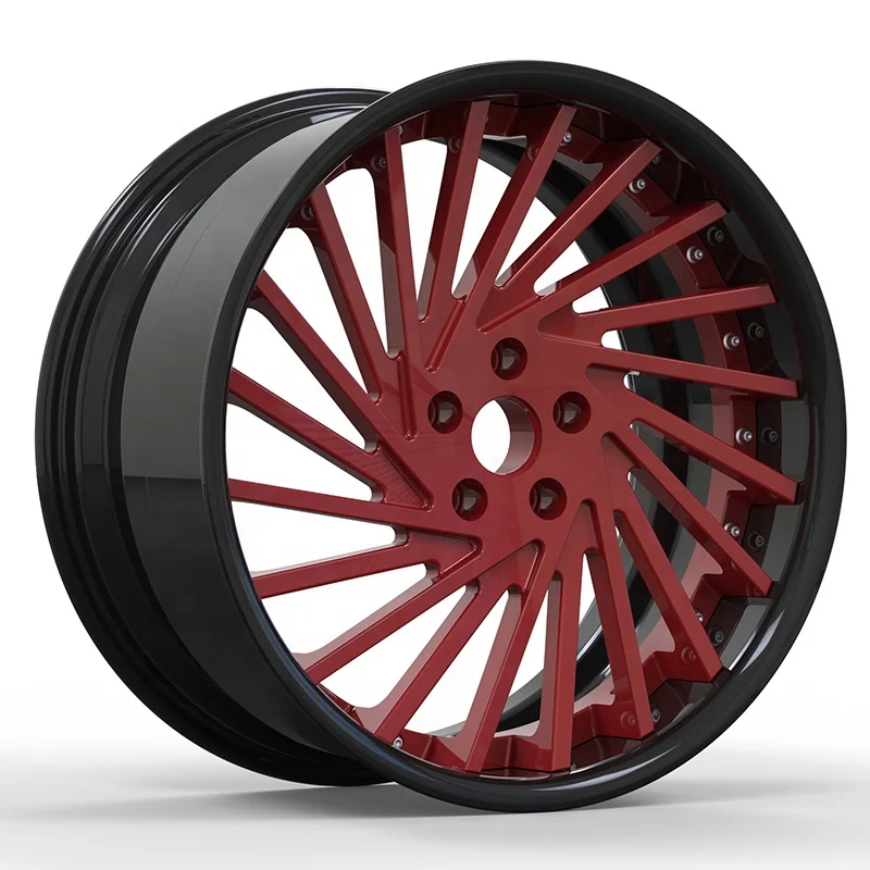 Wholesale Alloy Light Weight Aftermarket 18 20 inch Passenger Car Alloy Wheel   Forged rims