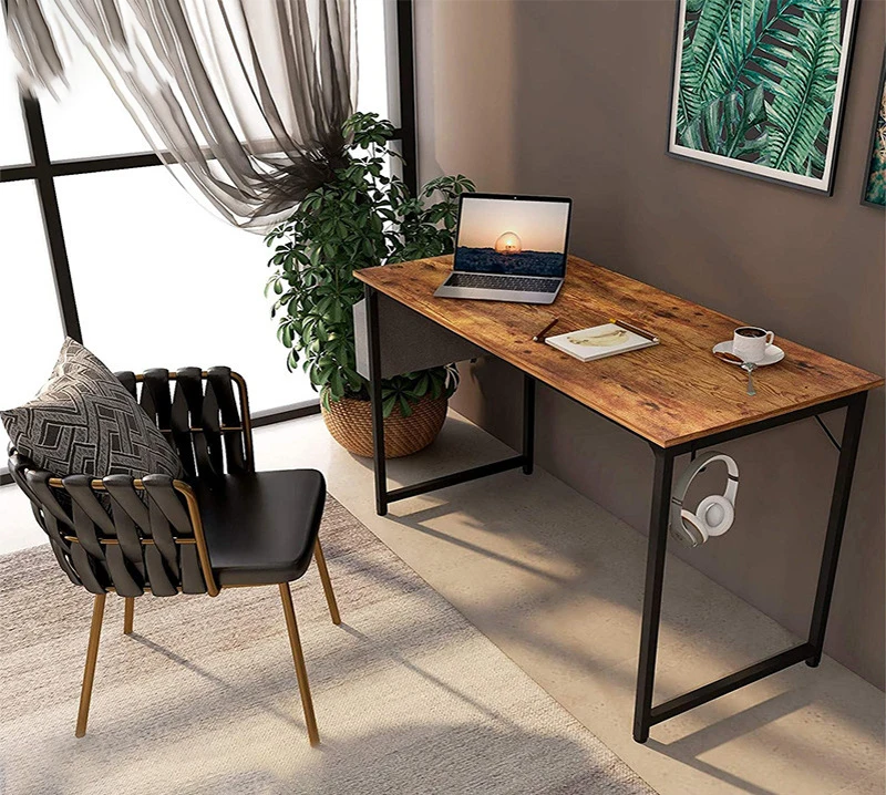 
Folding Computer Desk No-Assembly Simple Study Desk Writing Table Home Office Desk 