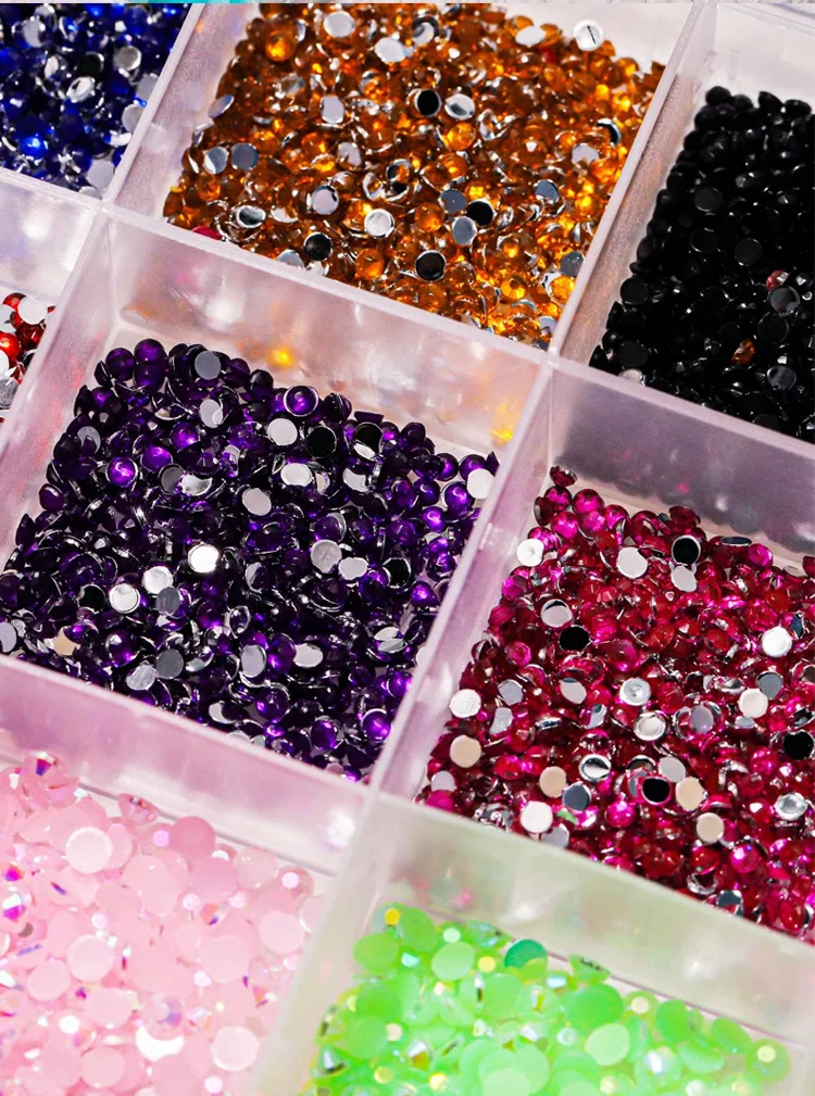 MU Back Rhinestones Fix Attractive for Decoration of Phone Case Nail