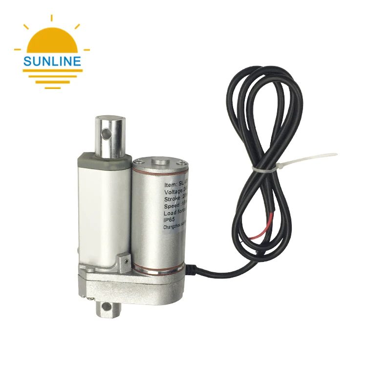SLA01 24V Electric Linear actuator Load Force 500N Speed 15mm/s Stroke 20mm