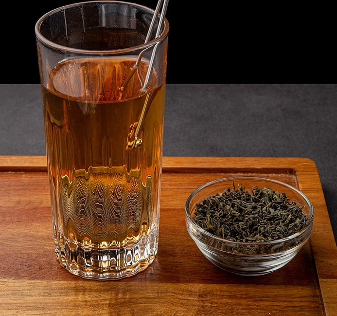 WH546 Tea Infuser with Handle Mesh Infuser Snap Ball Strainer Steep Loose Leaf Tea Infuser Fine Mesh Ball Tea Filter