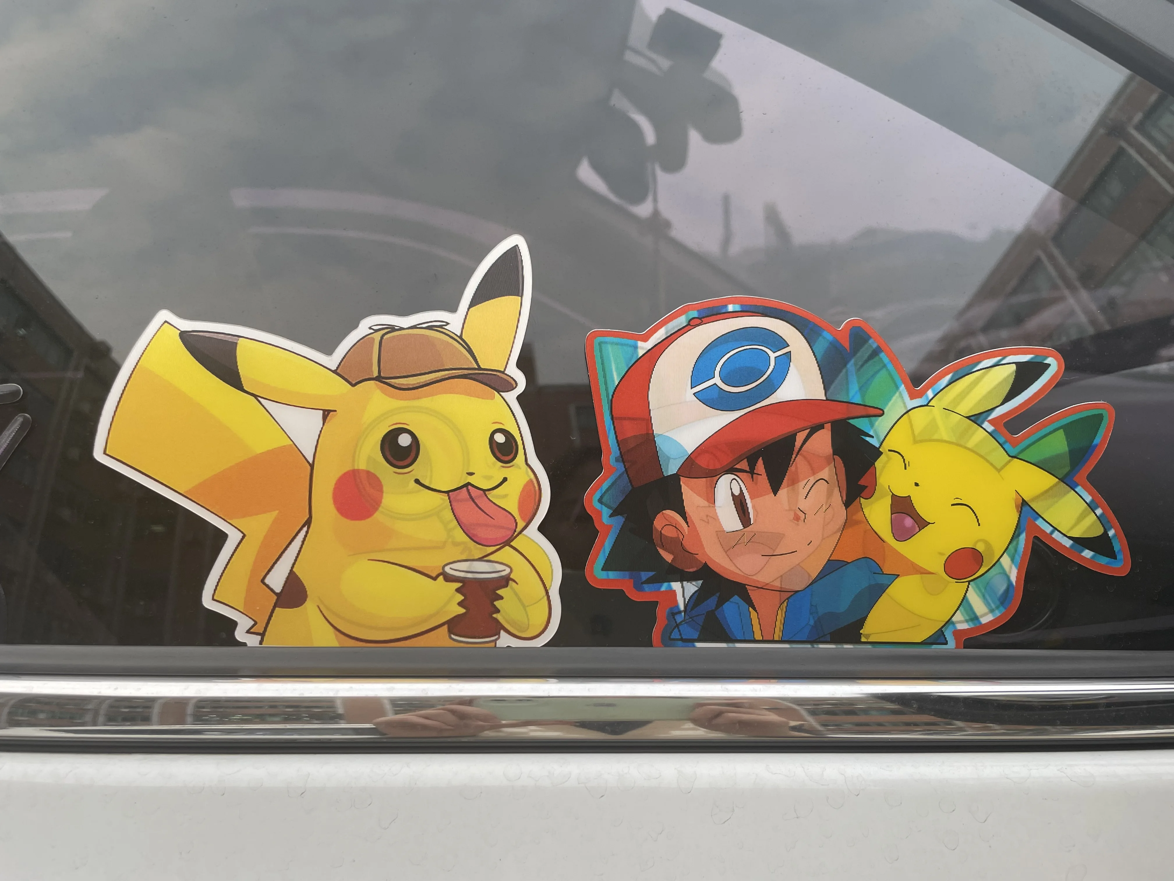 Pikachu Wholesale Waterproof lenticular stickers 3d motion moving lenticular sticker flip