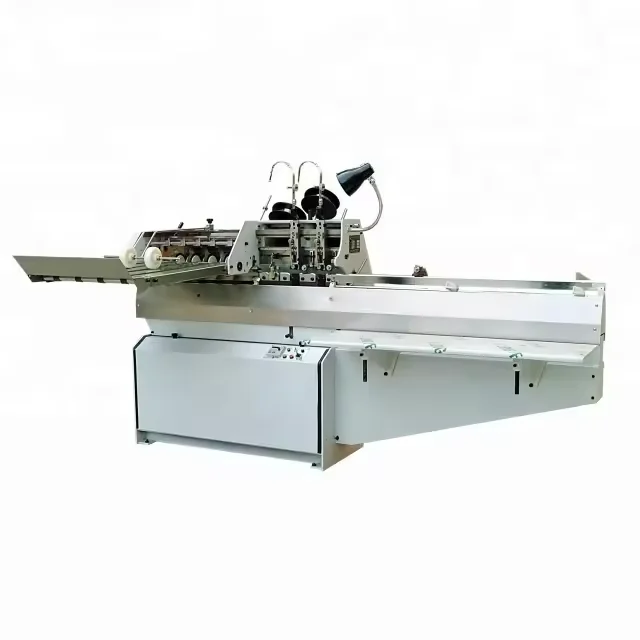 Automatic Spiral Wire Stitching Machine Book Binding Machine Two Head