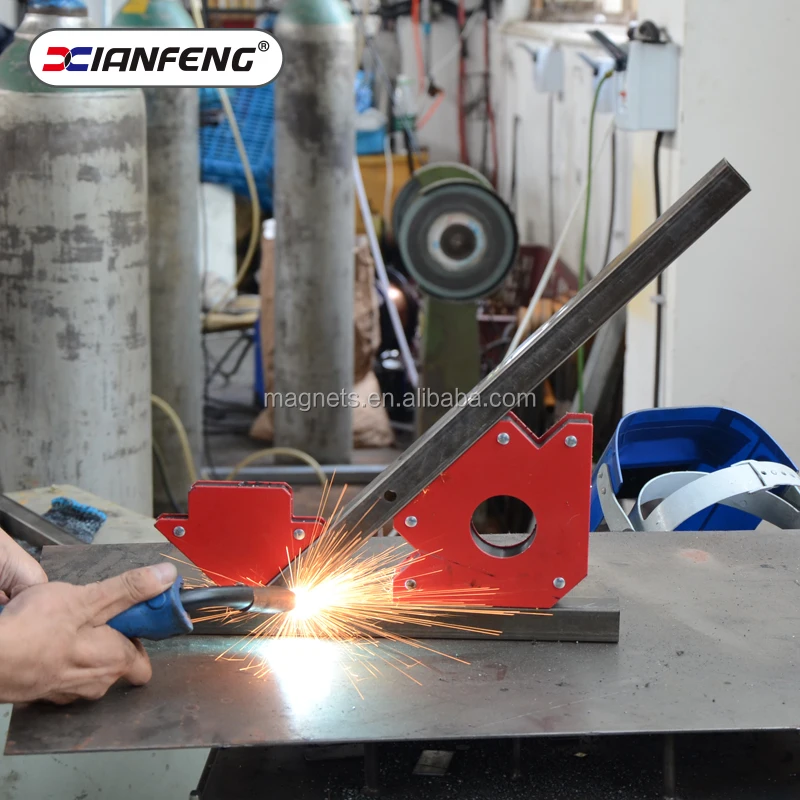 50lbs strong magnetic welding squares magnetic angle holder arrow welding magnets weld holders other vehicle tools