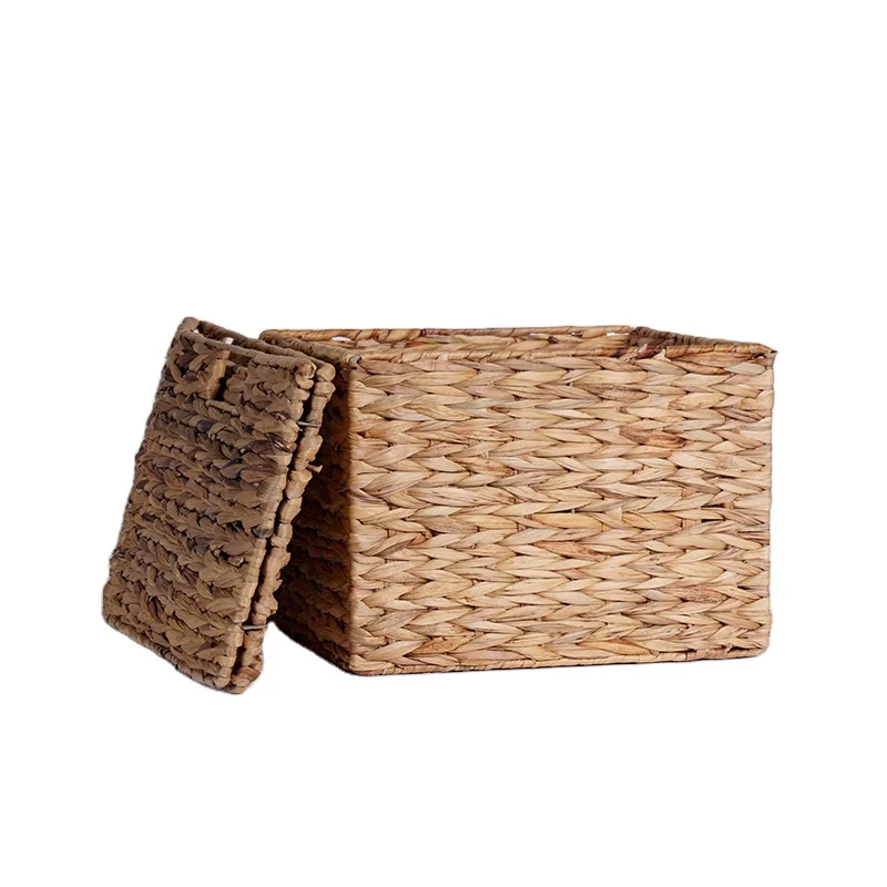 hot selling collapsible fruit gift basket hand woven storage basket seagrass basket with handles