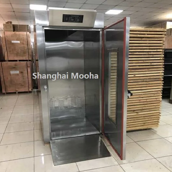 32 Trays Bread Dough Proofer Single Door Dough Fermentation Machine Baked Food Bakery Machines 32 Trays Proofer Dough Prover