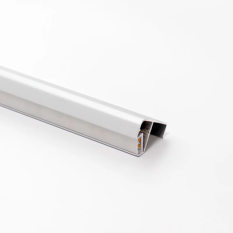 Aluminum Profile LED Cabinet Light DC 12V Kitchen Lamp Book Glass Shelves Clip Strip Closet 10w 12W 6w