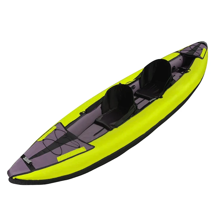 Best Selling Products 2023 Green Inflatable Boat Kayak 2 Person Inflatable Kayak Fishing Boat EVA Lakes & Rivers Rver 2 2.1 - 3m