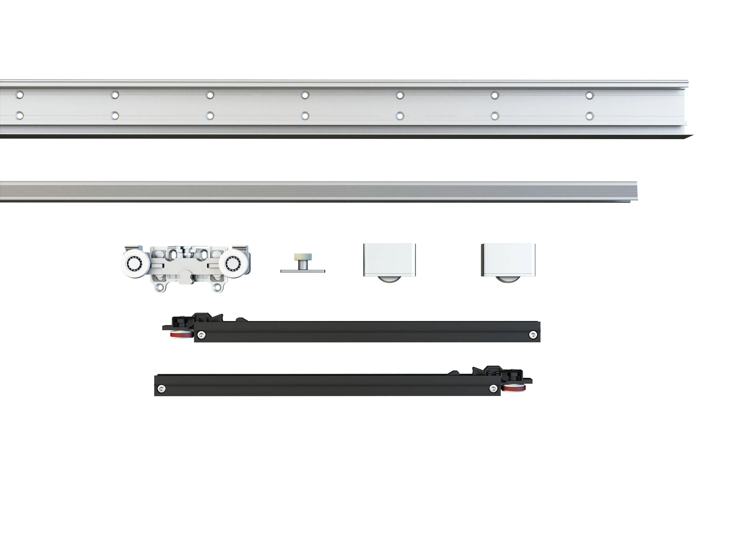Modern  High Quality Hidden Track Invisible Back Ghost  Interior Wall Mount Sliding Door System With Soft Closing