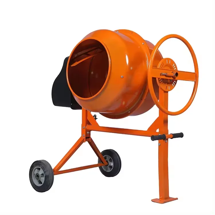 120L High Quality mobile electric mini concrete mixer