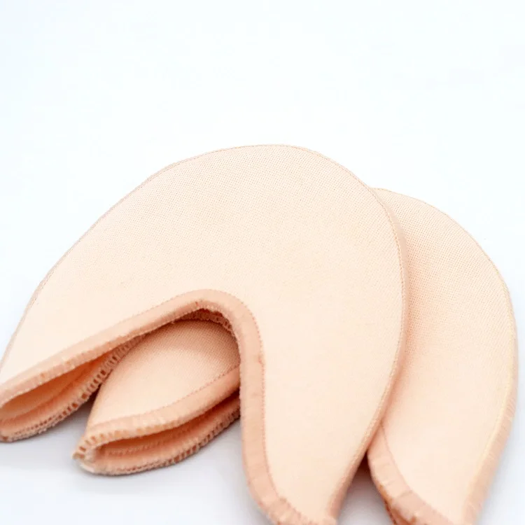 Breathable ballet shoe toe cover, front sole sweat absorbing protective foot cover, dance shoe cover, elastic knitted fabric