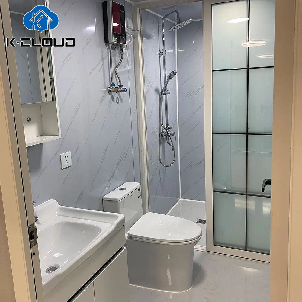 Australia Granny Flat 20Ft 40Ft Prefab Expandable Container House Steel Tiny Prefabricated Villa Two Bedroom With Kitchen