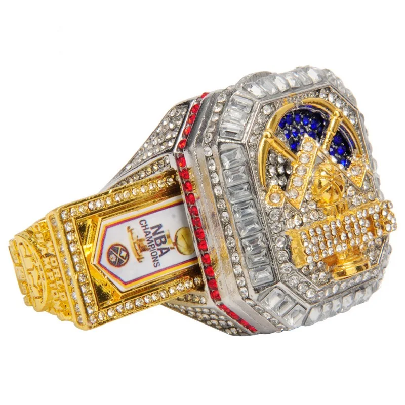 Hot Selling 2023 Denver Nuggets Basketball Championship Ring Diamond For Men
