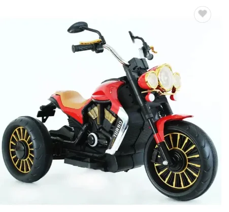 2023 New Model 12v7ah Battery Power Kids Motor Bike 3 Wheel Electric Motorcycle Children Toy