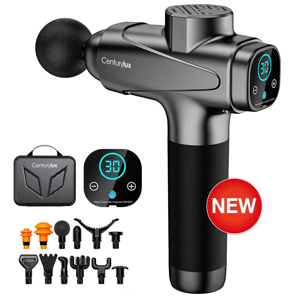 M0885 New Products 2024 Wholesale Price Custom Printing Electric handheld electric massage gun deep tissue percussi China Factor