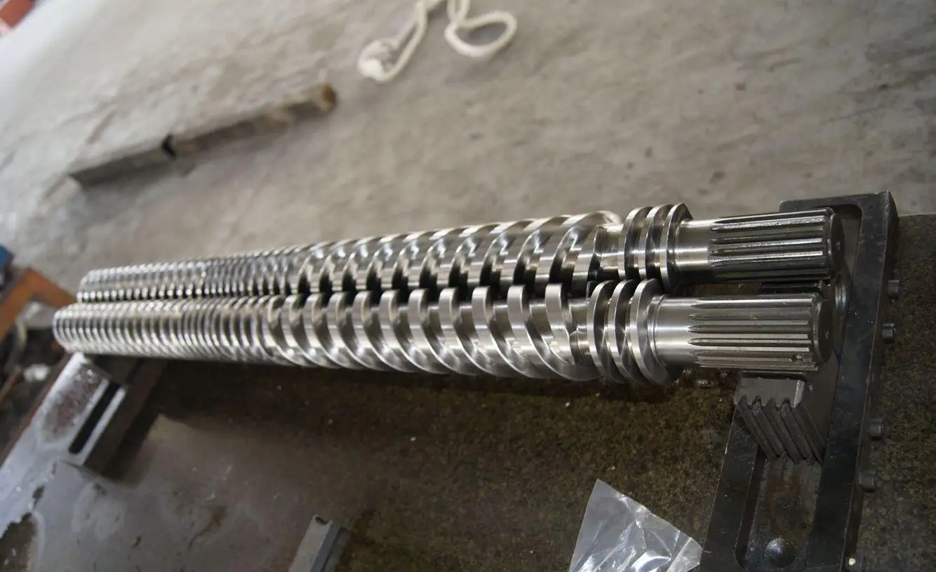 Parallel Twin Screw Compounding Extruder For Biodegradable Plastics Extrusion