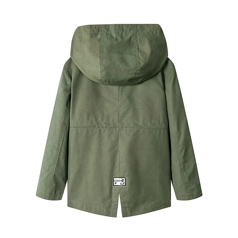 
Newest Children Breathable Detachable Hood Winter Outwear Coat for Kids Casual windproof 