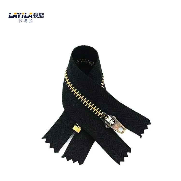 Direct Factory Prices Customised Rose Gold Zipper