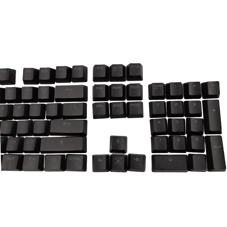 OSHID полный комплект 104 клавиш Низкопрофильная подсветка RGB механическая клавиатура колпачки для cherry