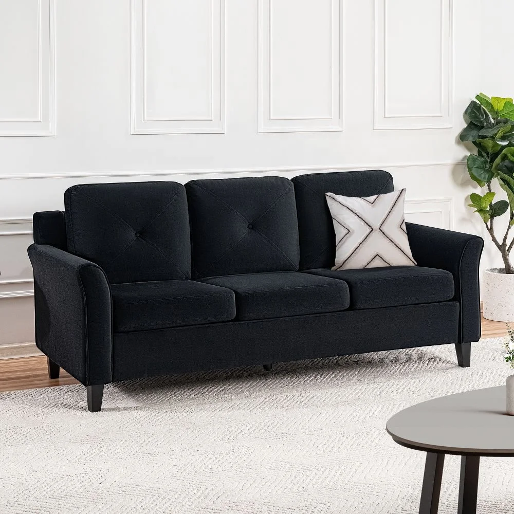 Factory selling modern 3-seat sofa furniture living room modern sofa set fabric high-end furniture sofa.