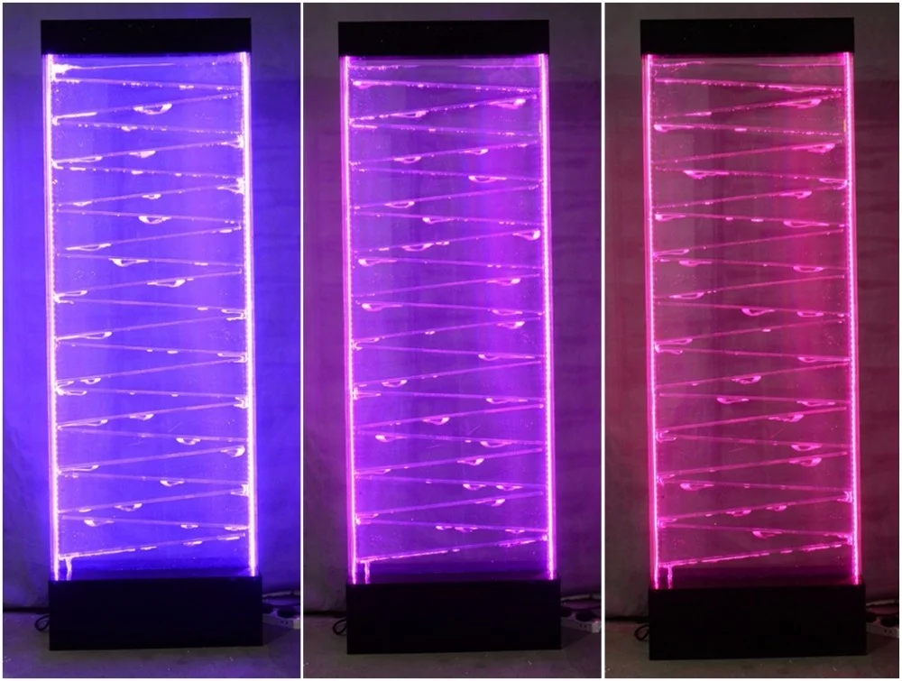 Романтическое украшение аквариума танцы стена с водяными пузырьками экран воздушный насос для пускания мыльных пузырей стены