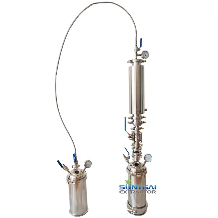 Passive Extractor 1lb Closed Loop Extractor with Splatter Platter and Sight Window