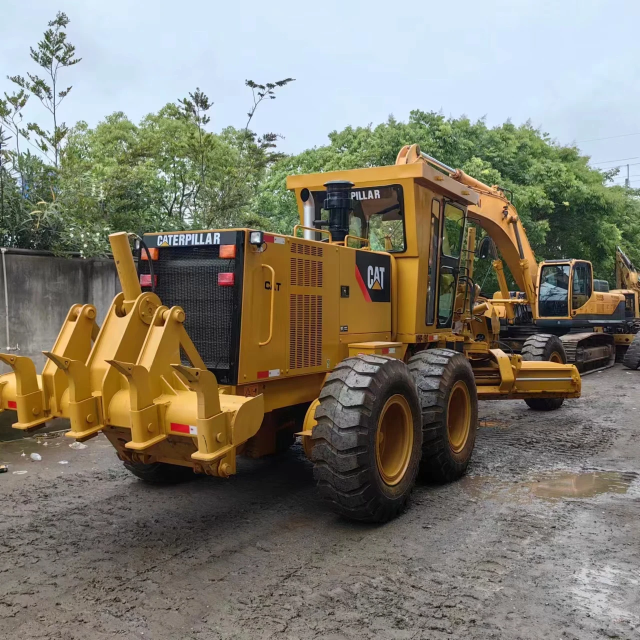 USA Made Caterpillar 140K Motor Grader Road Construction Tractor, Caterpillar Motor Grader 140H 140K140M on Stock