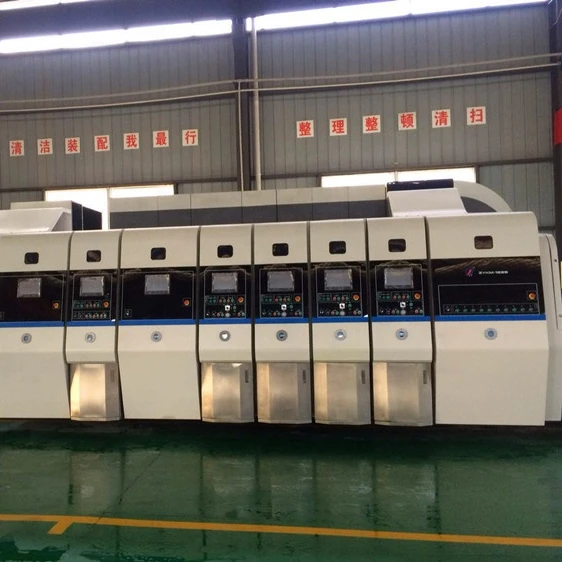 High Speed Fully Automatic Corrugated Cardboard Flexo machine Carton Making Machinery Box Flexo Printing Machine