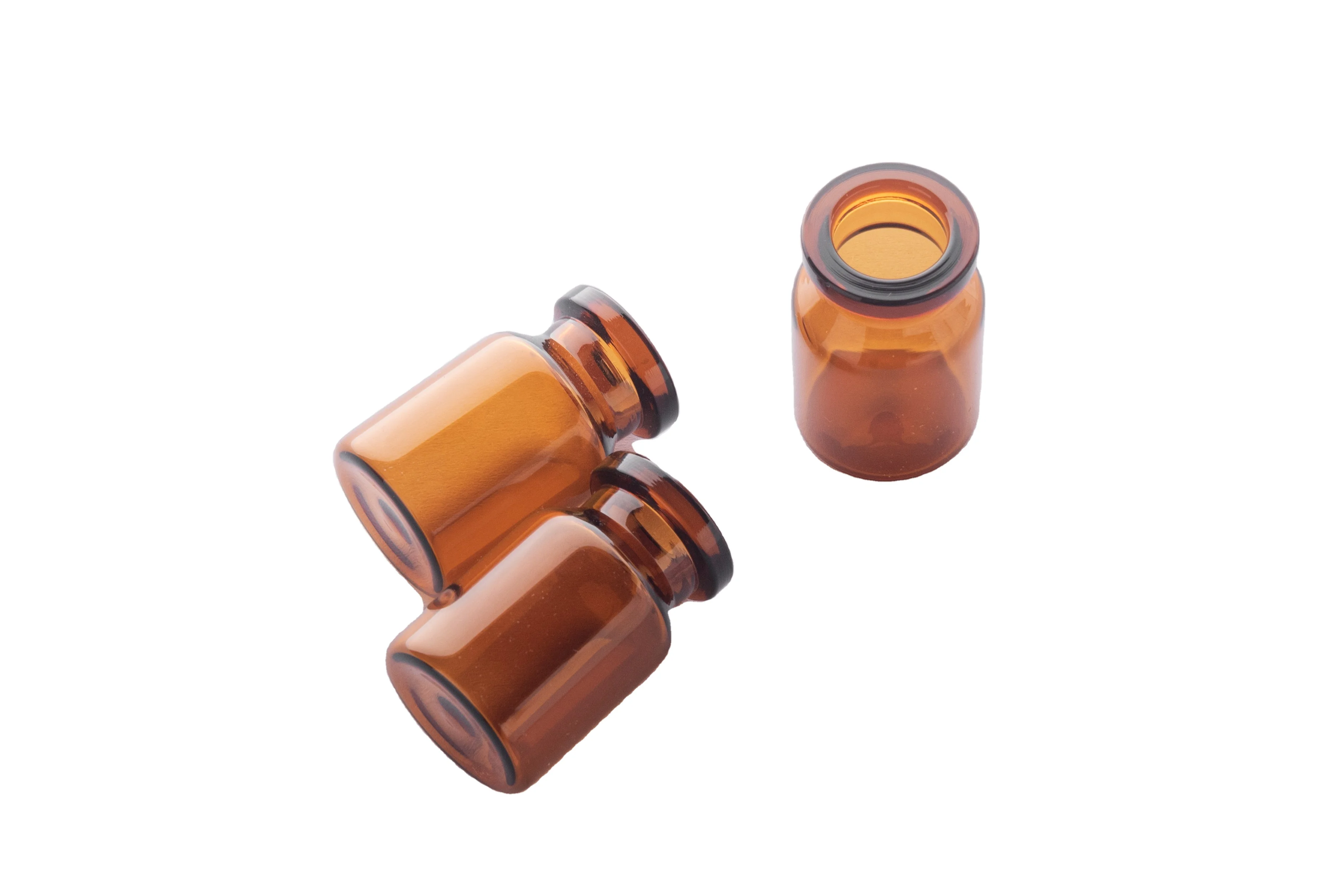 2ml Customized Pharma Amber Manufacturers Wholesale Low Boron Glass Injection Bottles for Medical
