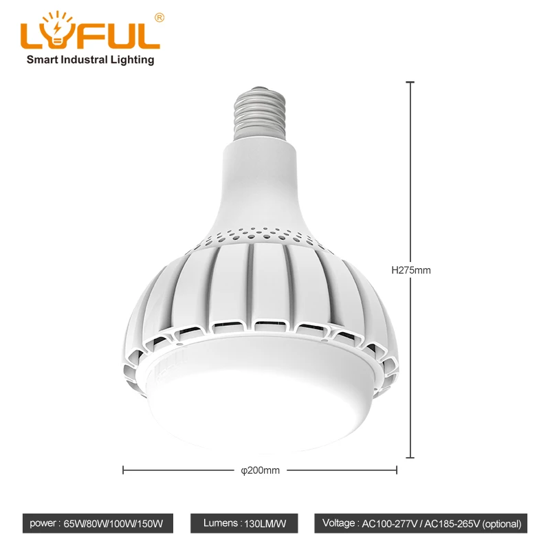 Hot Selling explosion-proof light motion sensor led hight bay light bulb