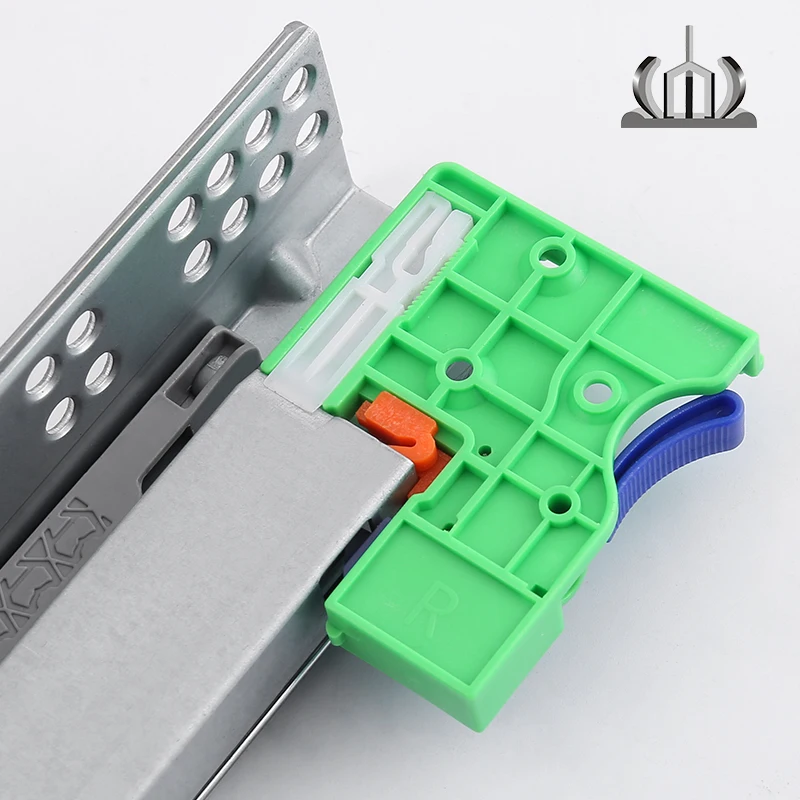  Скрытое Полноразмерное удлинение мягкое закрытие выдвижной ящик 3D регулируемый