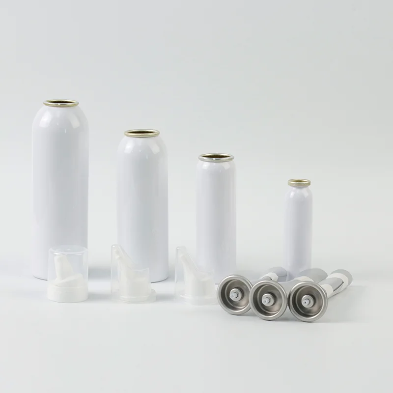 Aluminium Can Manufacturer Custom Empty Paint Aerosol Spray Can With Bag On Valve Edible Oil Aerosol Cans