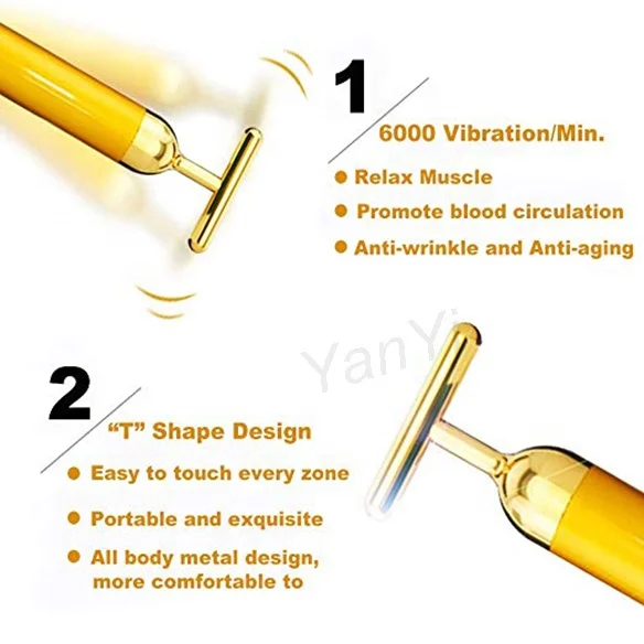 YanYi Beauty Energy Bar Slimming Tool Face Massage Skin Lifting Wrinkle Tool