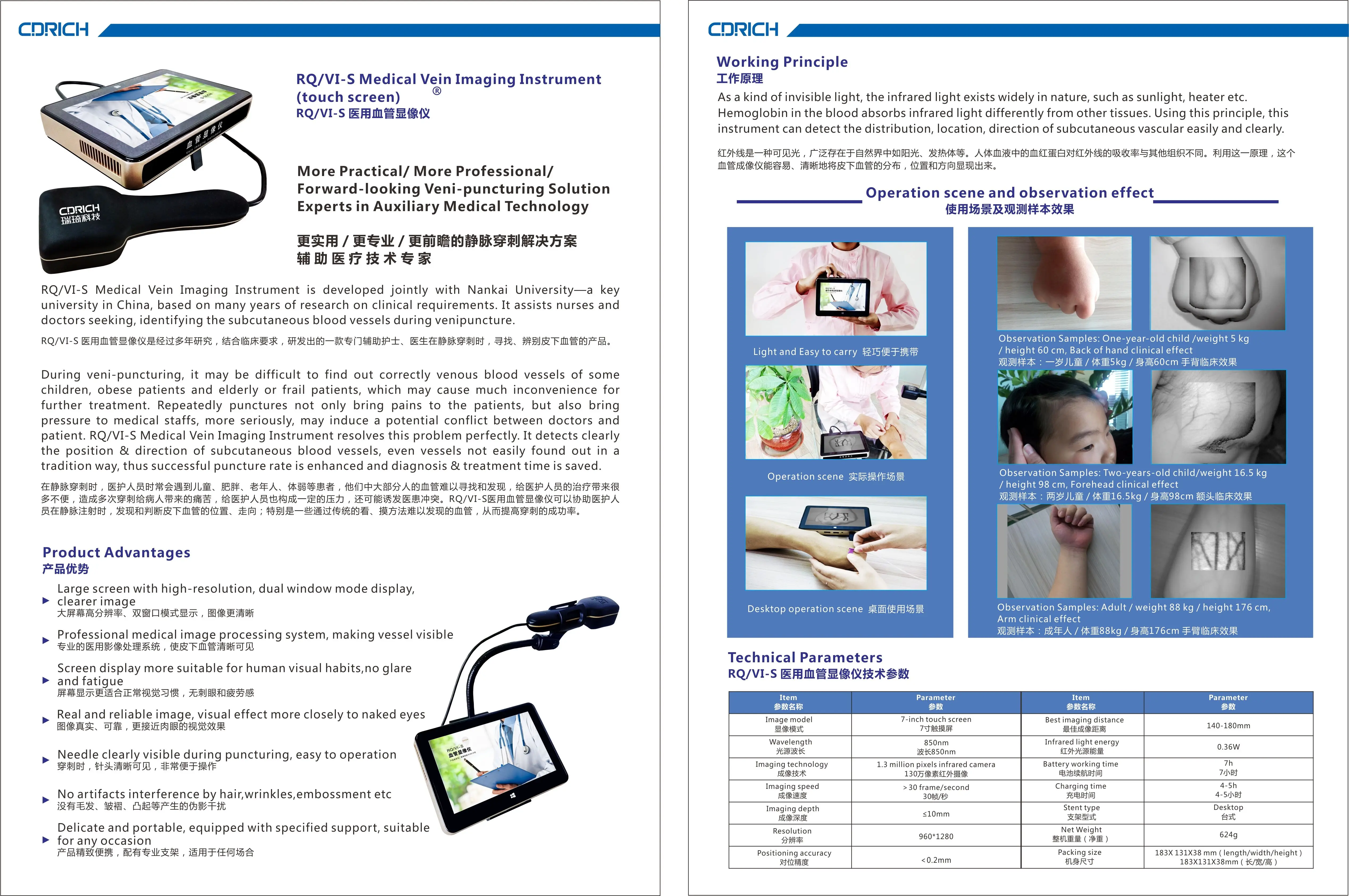 Medical Vein Finder System