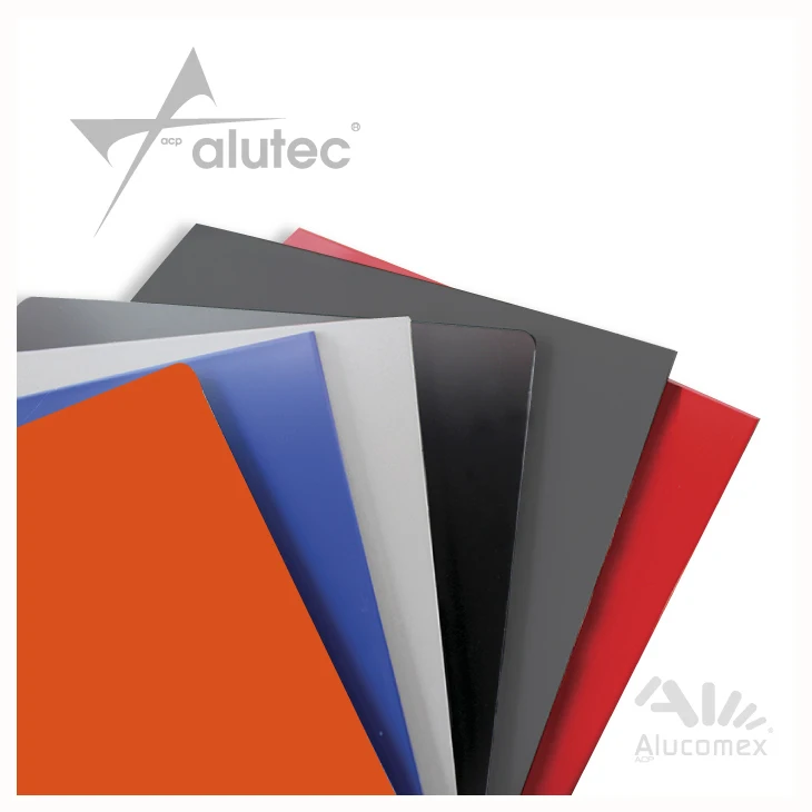 Алюминиевая композитная панель acm, толщина темной бронзы 4 мм