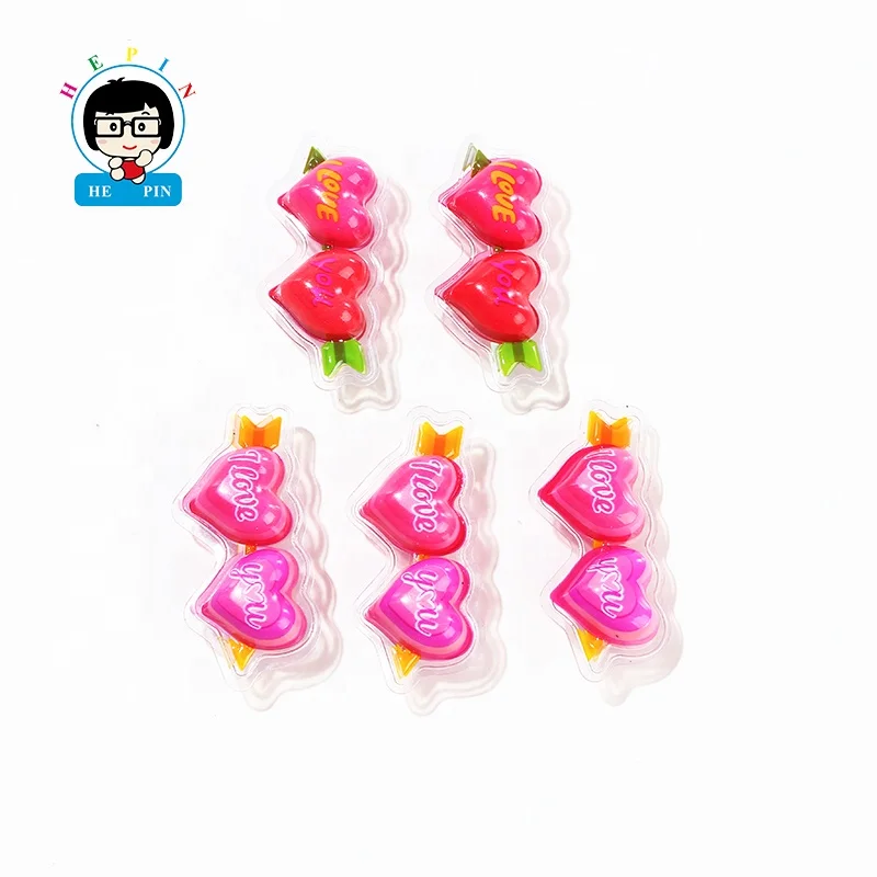 Halal Wholesale Cute Mini Heart Shape Soft Gummy Candy Fruit Flavor Gummi for Kids
