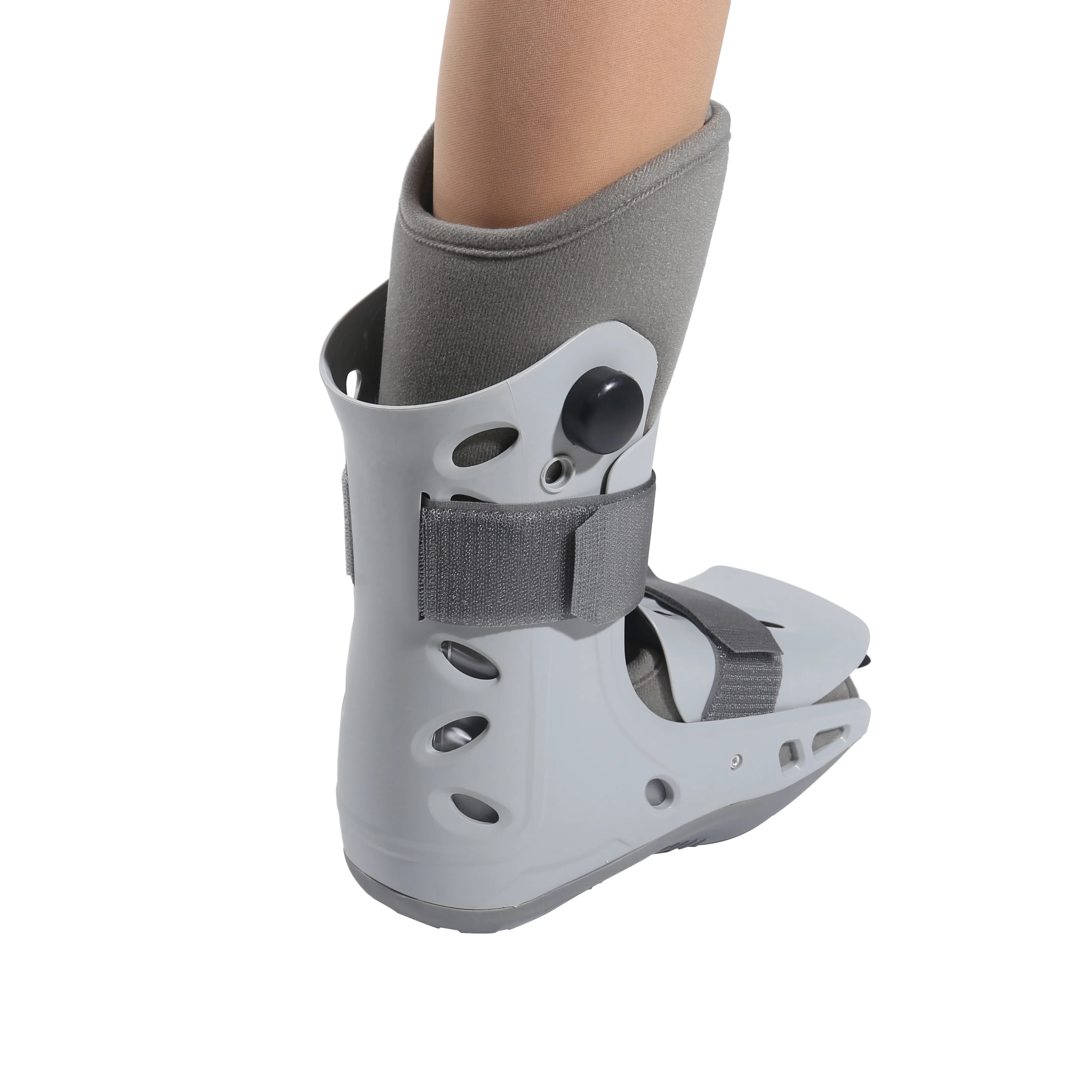 Short Air Ankle Walker Boot Medical-Grade Orthopedic Foot Cast Brace for Sprained Ankle Broken Foot Toe Injury