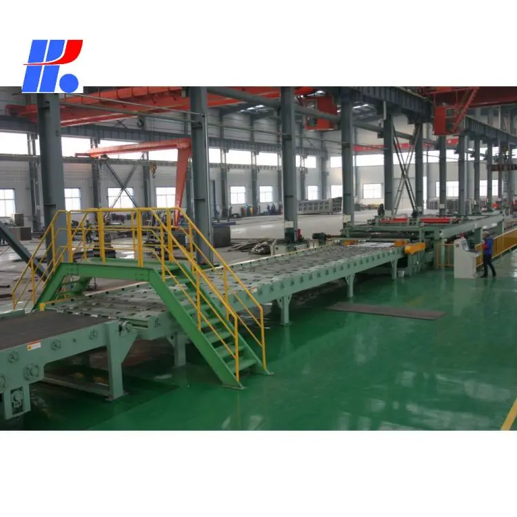 Heavy Cnc Coil Uncoiler Steel Plate Leveling High Speed Shear Metal Flat Shearing Leveler Cut-To-Length Lines Shearing Machine