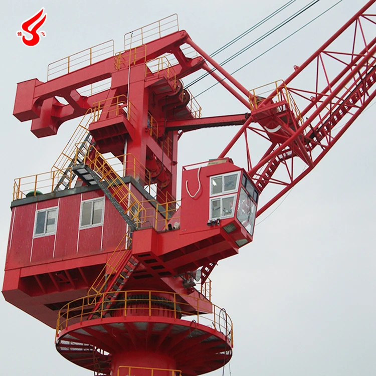 Single Jib Crane Portal Crane 50 ton container portal mobile harbour crane for sale