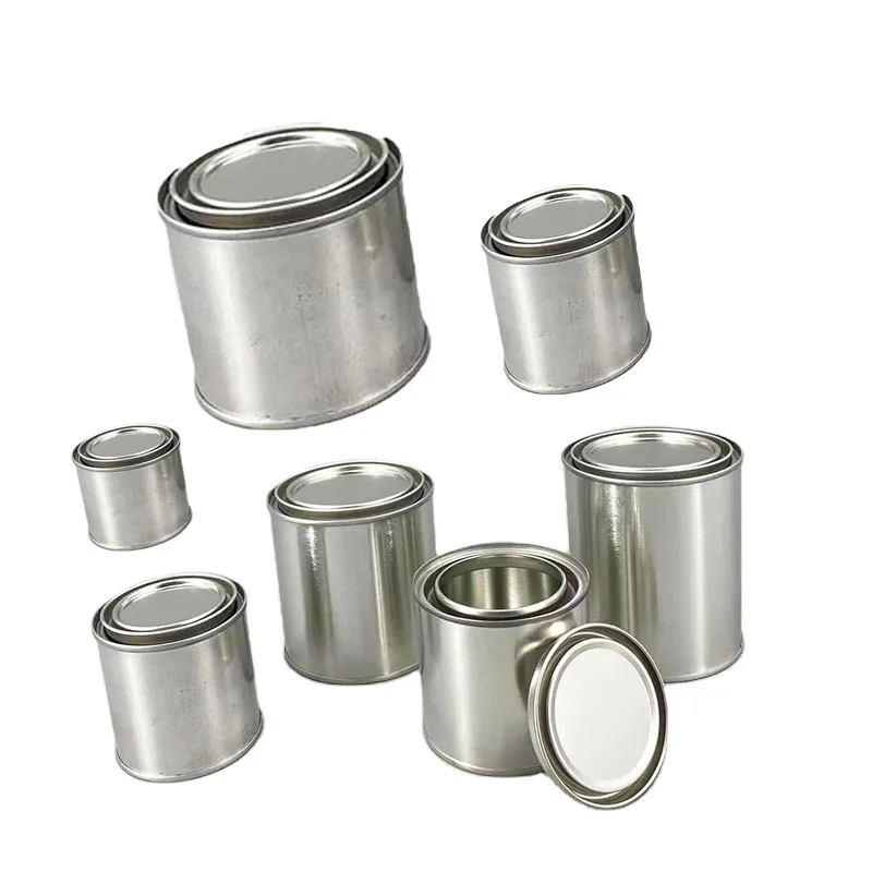 cans manufacturers uv printer  8 oz 200ml candle container jar empty paint metal  jerry can