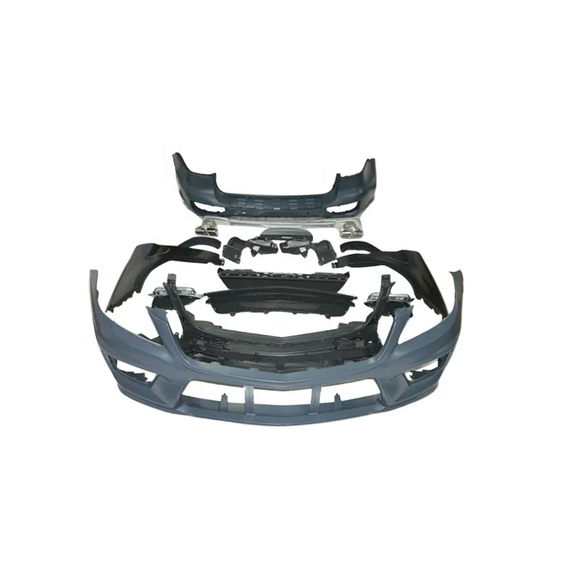 Car Bumpers For Mercedes Benz ML Class W166 ML300 ML350 ML400 ML500 2012-2016 Upgrade ML63 AMG Style Front Rear bumper Fender