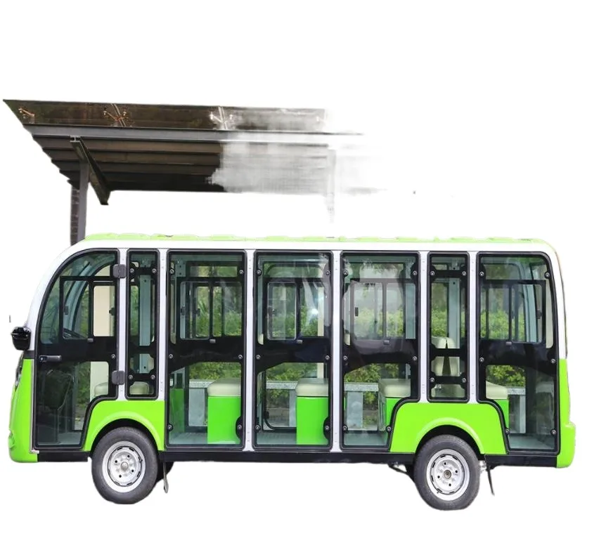 14 Seats Electric Bus 72V 400A Controller with Closed Door