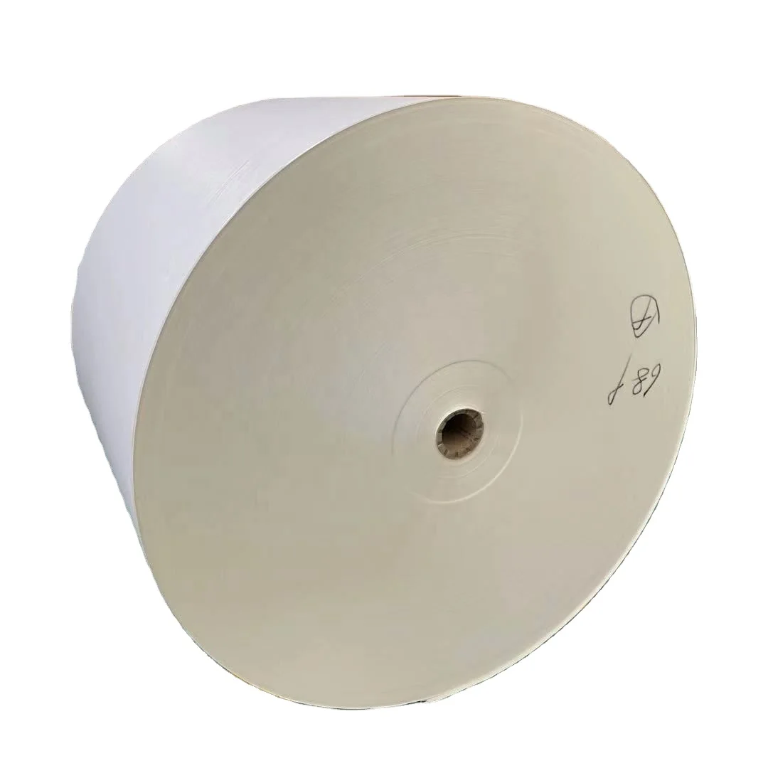 
 100% чистый бамбук целлюлозно-бумажной чашки протирайте бумажными 160gsm покрытием PE крафт-бумага в рулоне 120gr  