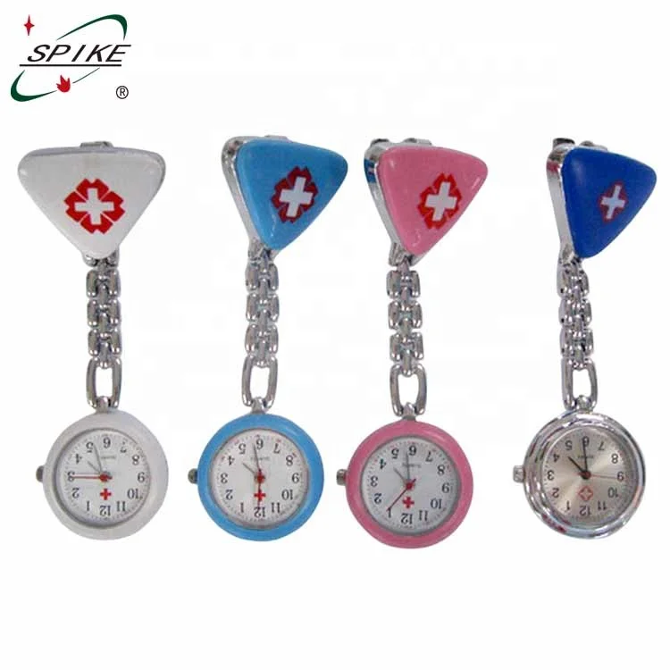 Stainless steel metal nurse watch doctor nurse quartz watch