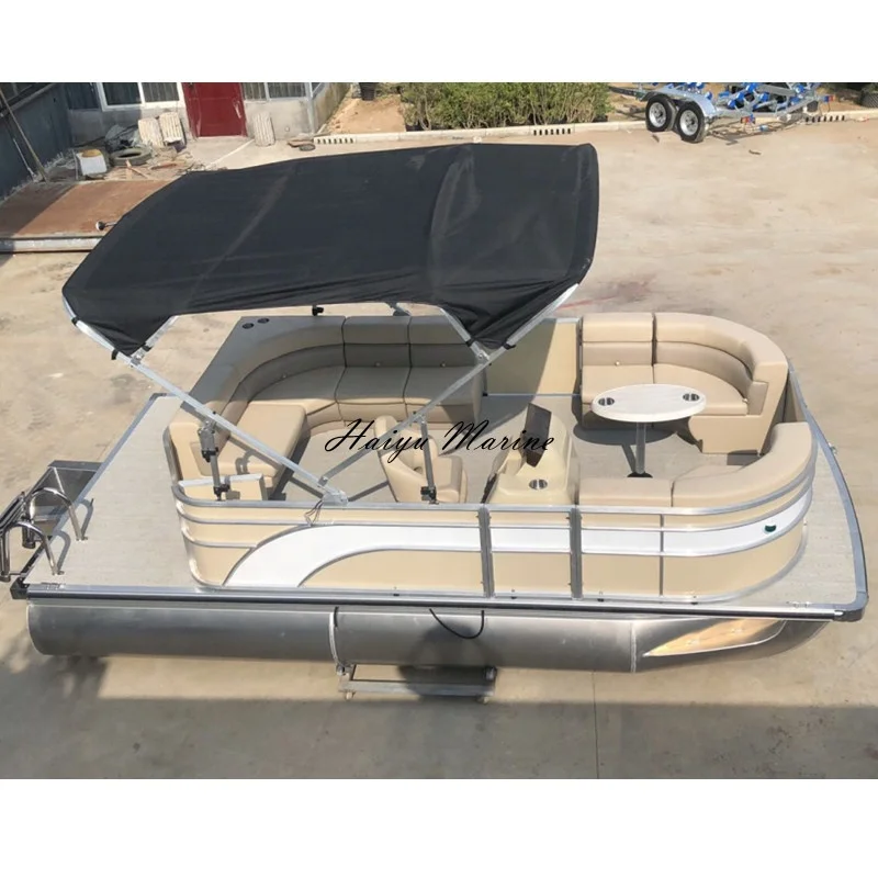 Pontoon boat for water party use Chinese supplier