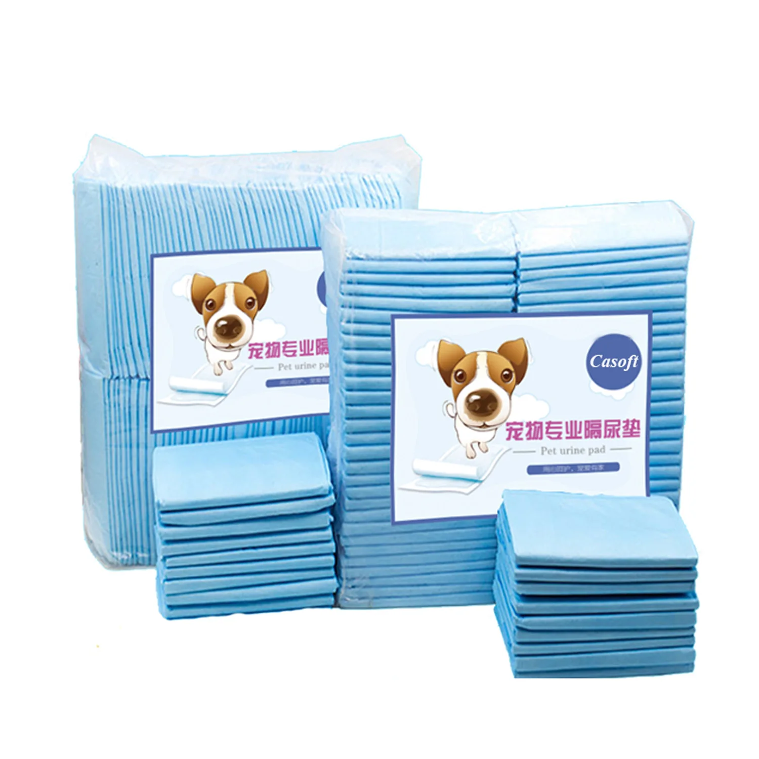 Super Absorption Waterproof Disposable Dog Pad Bamboo Charcoal  6-layer Puppy Pad Training  Animals Pad
